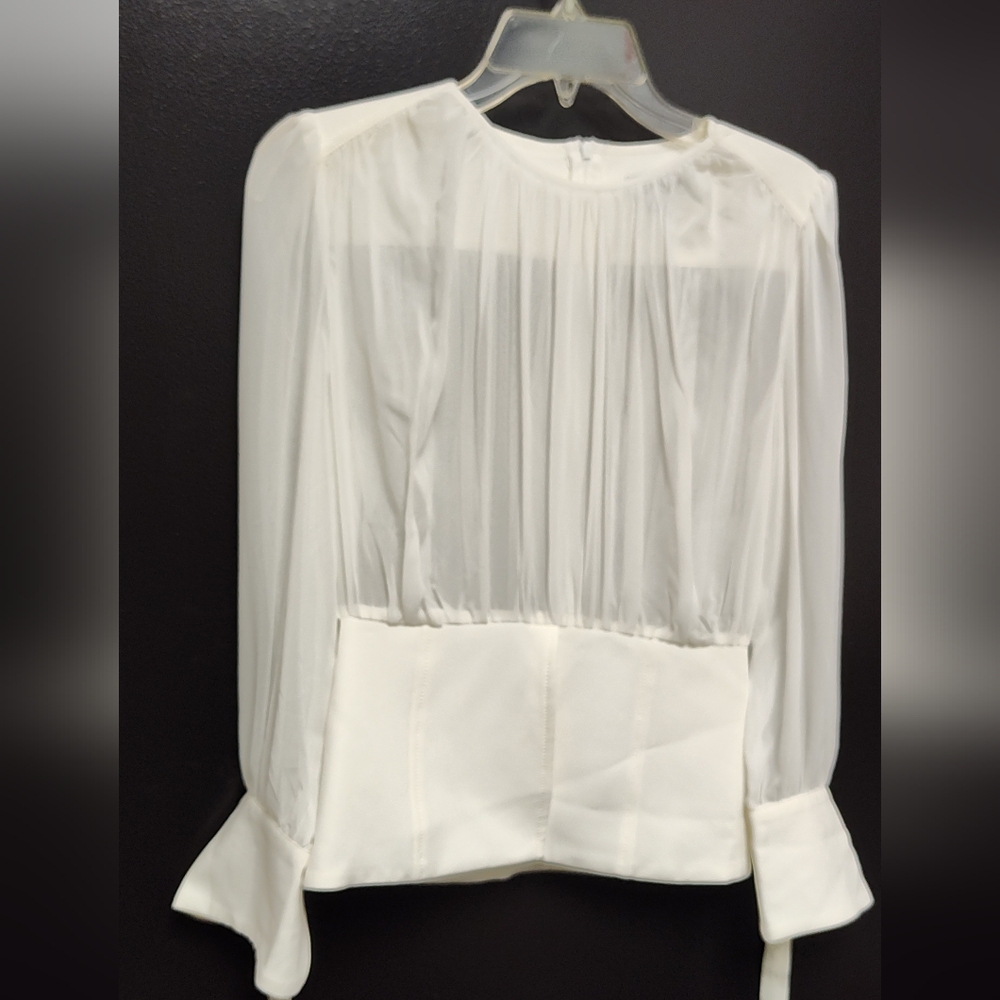 Cream Blouse